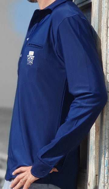 man with elegant rashguard