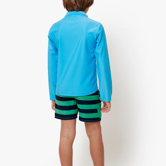smart kids sun protective swim shirt UPF50+